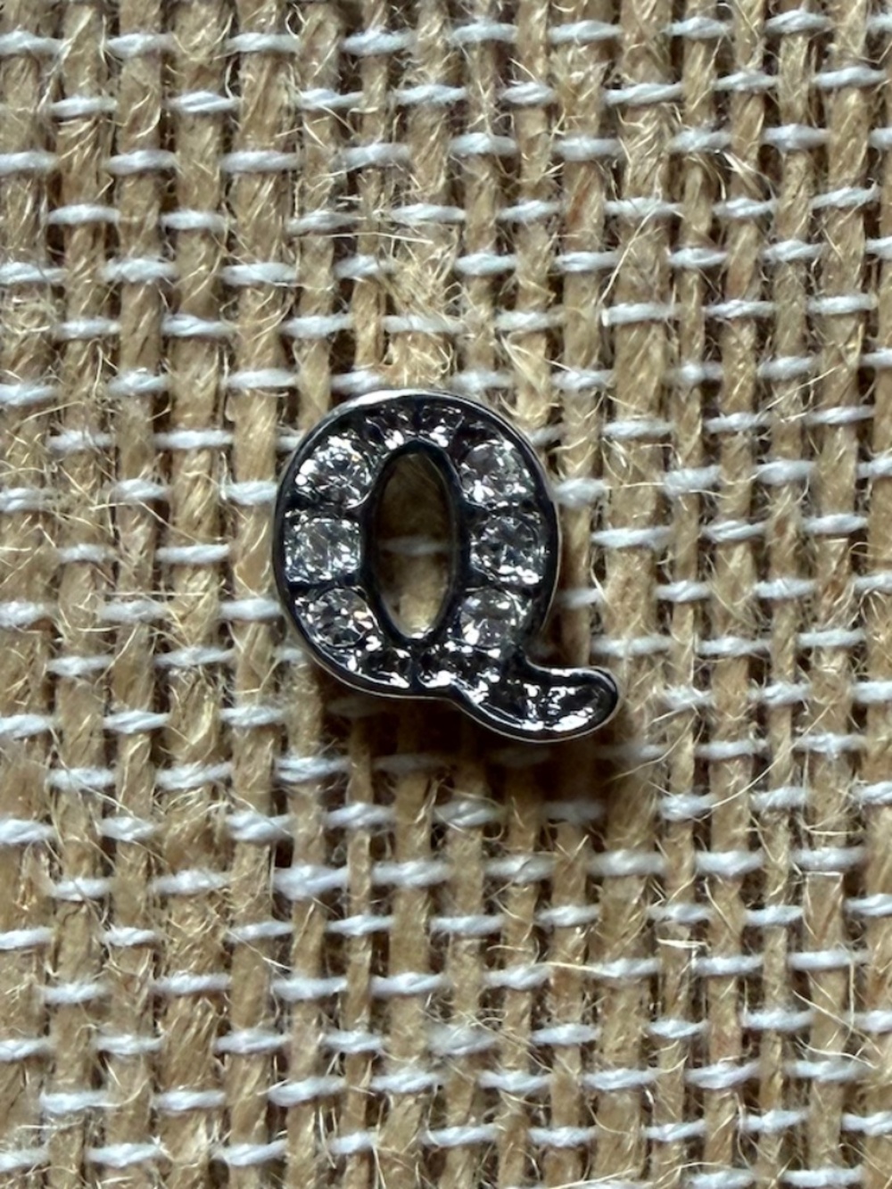 Silver Letter Q